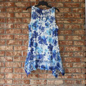 Cupio Multicolored Tunic Top NWT